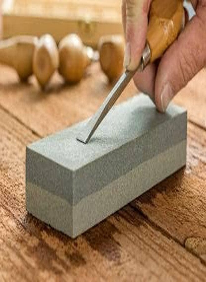 fASHRAMP Sharpening Stones, Whetstone Sharpener Stone with Plastic Base and Non-Skid Bottom (Random Color) - Image 3